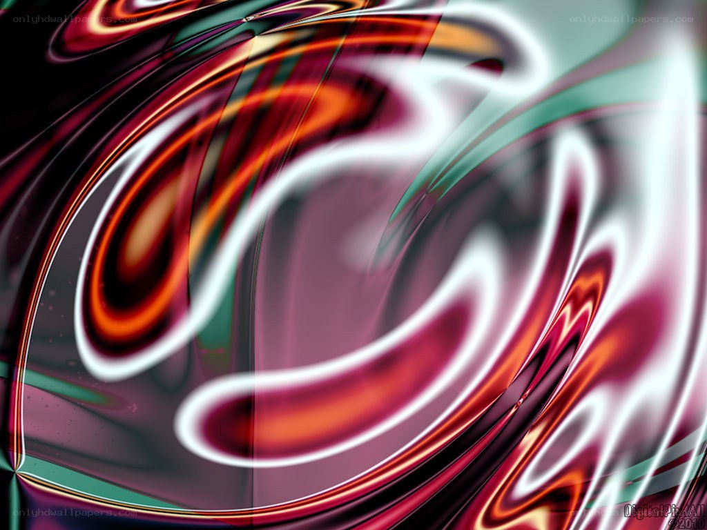Abstract fluid swirls