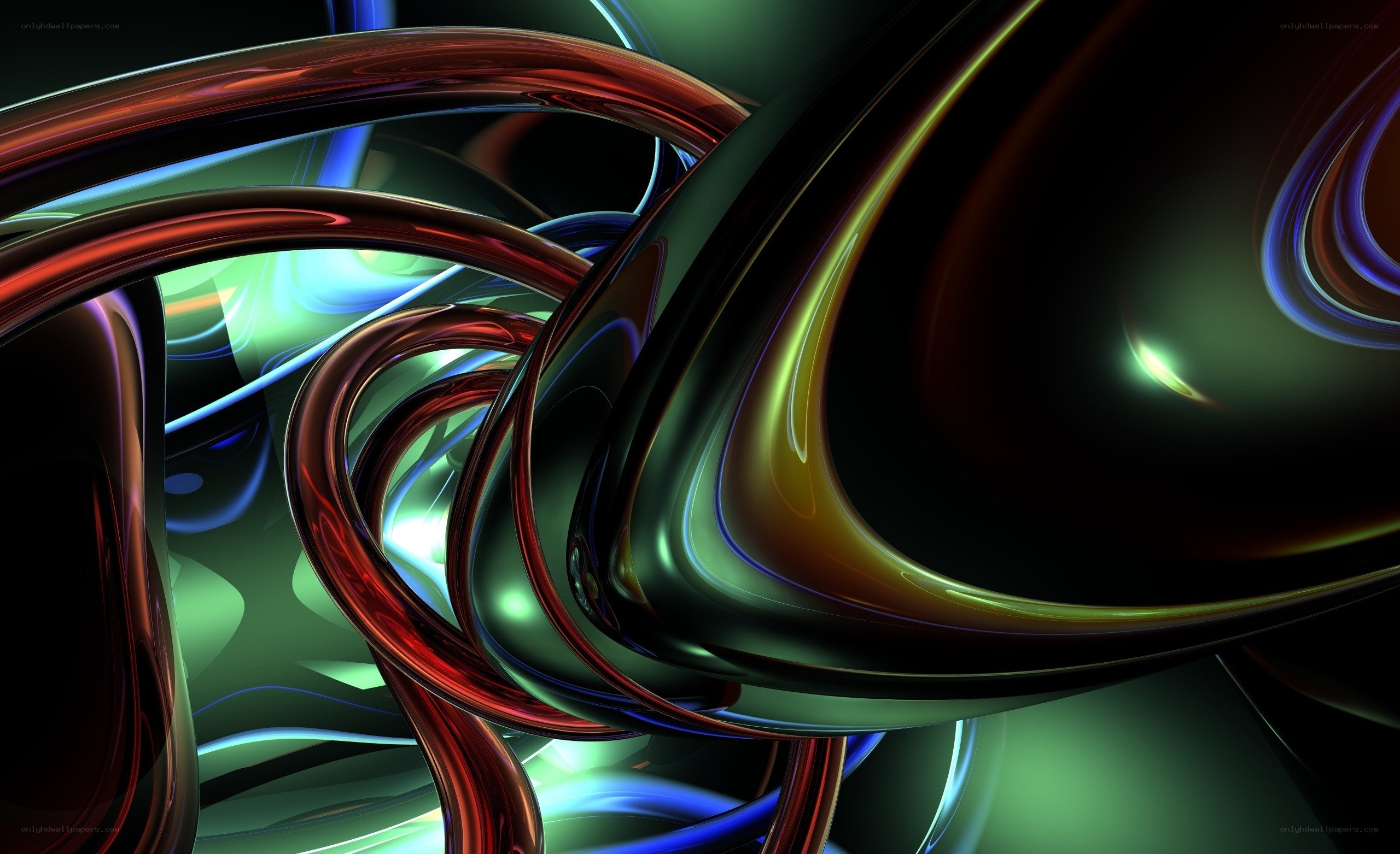 Abstract fluid tube design