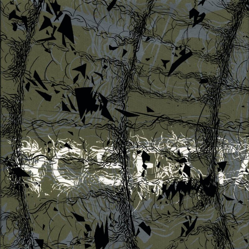 abstract forest pattern