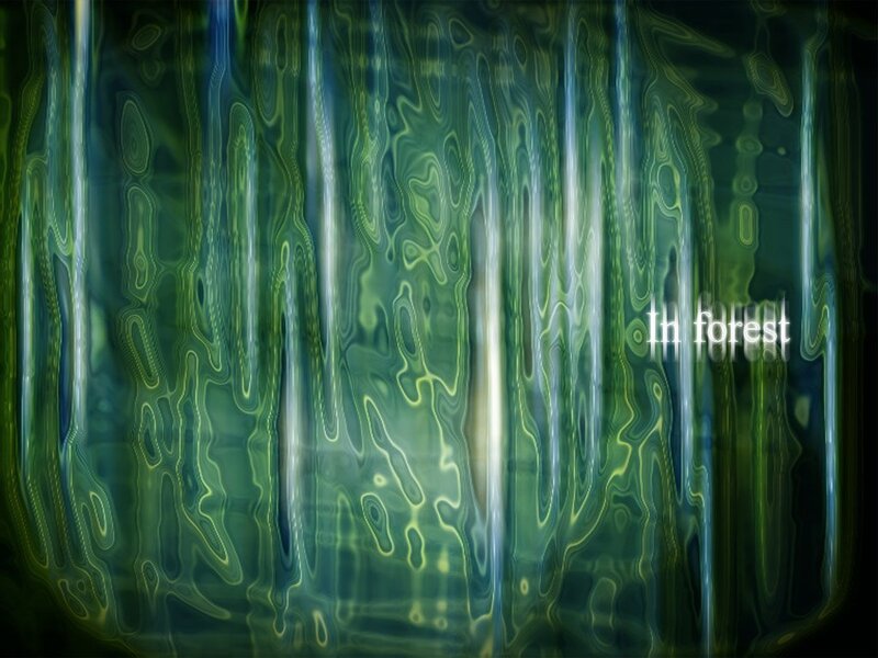 Abstract forest texture