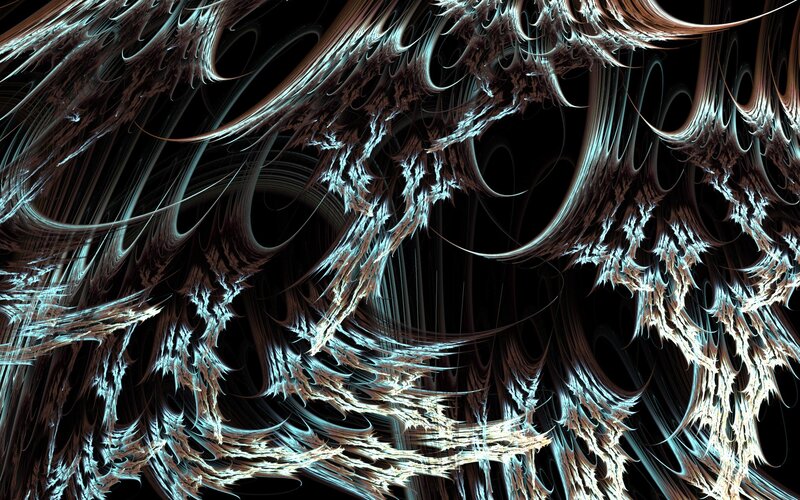 abstract fractal art design