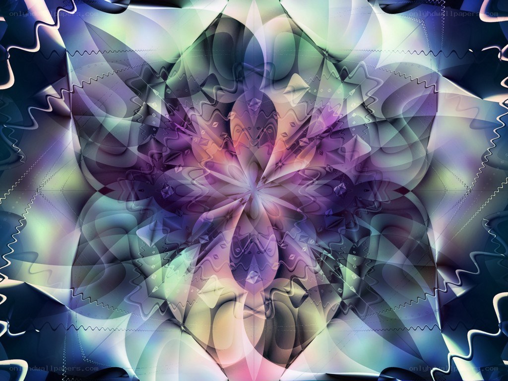 Abstract fractal art design