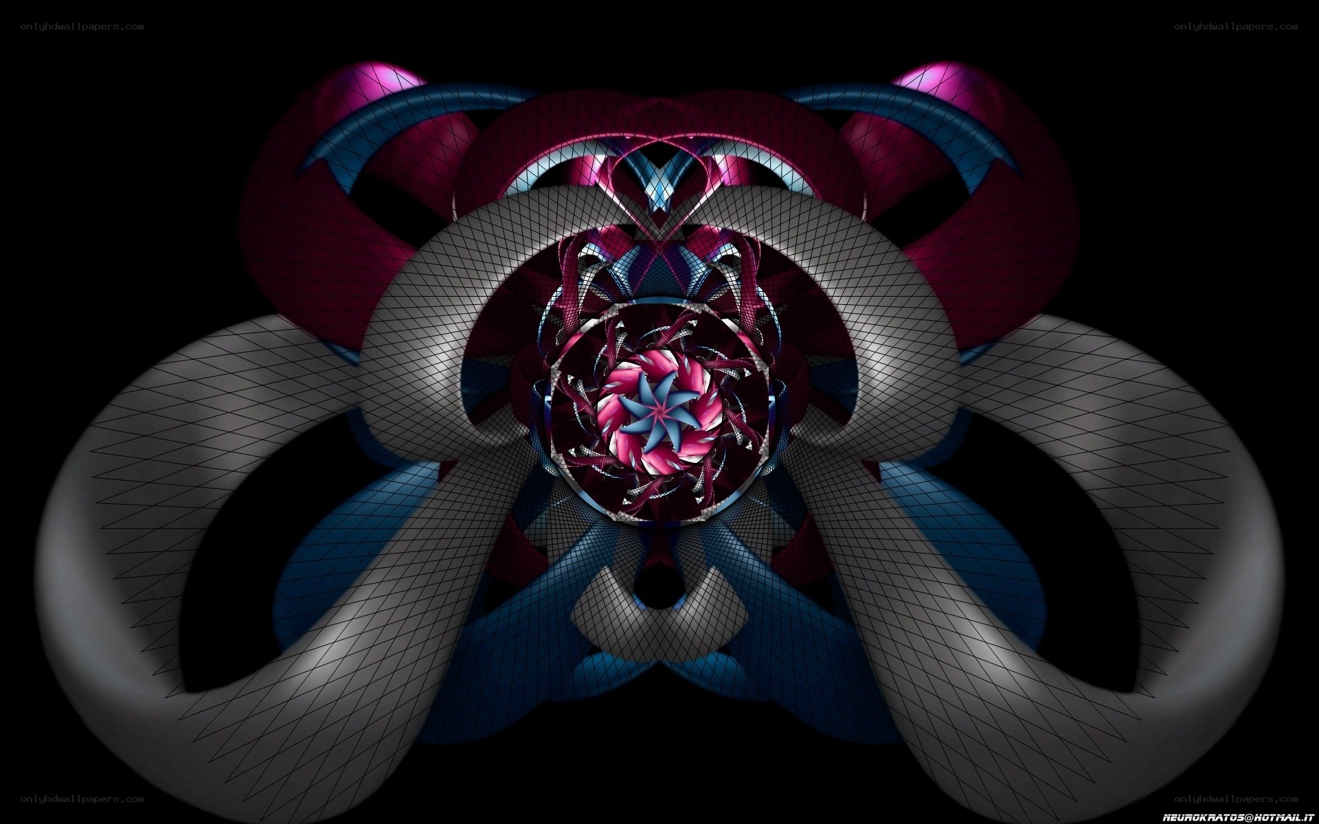 abstract fractal art design