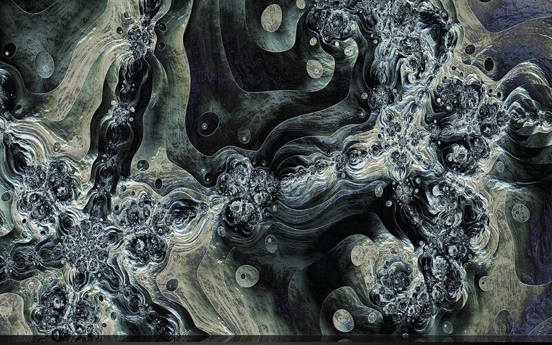 Abstract fractal art pattern