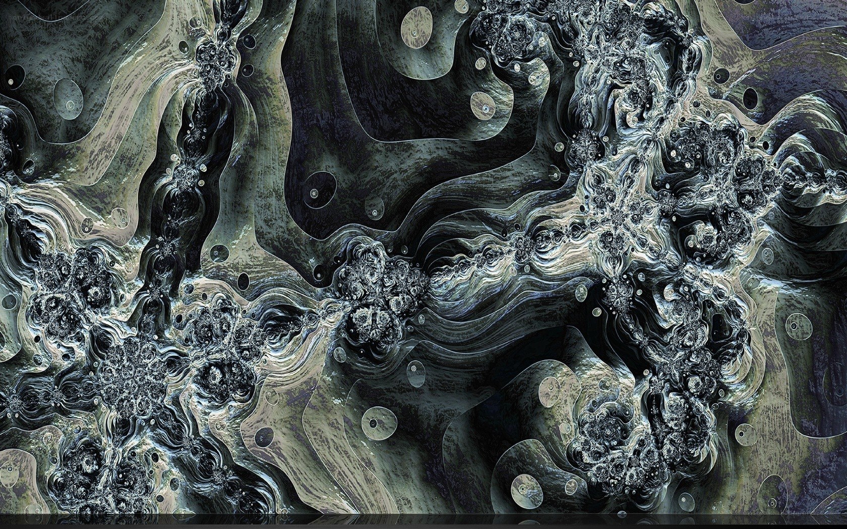 Abstract fractal art pattern