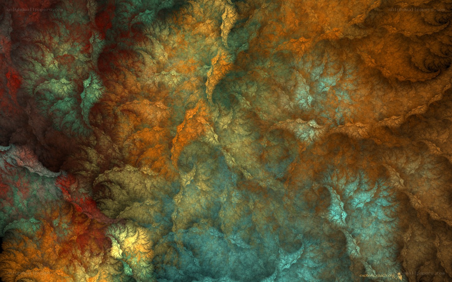 Abstract fractal art texture