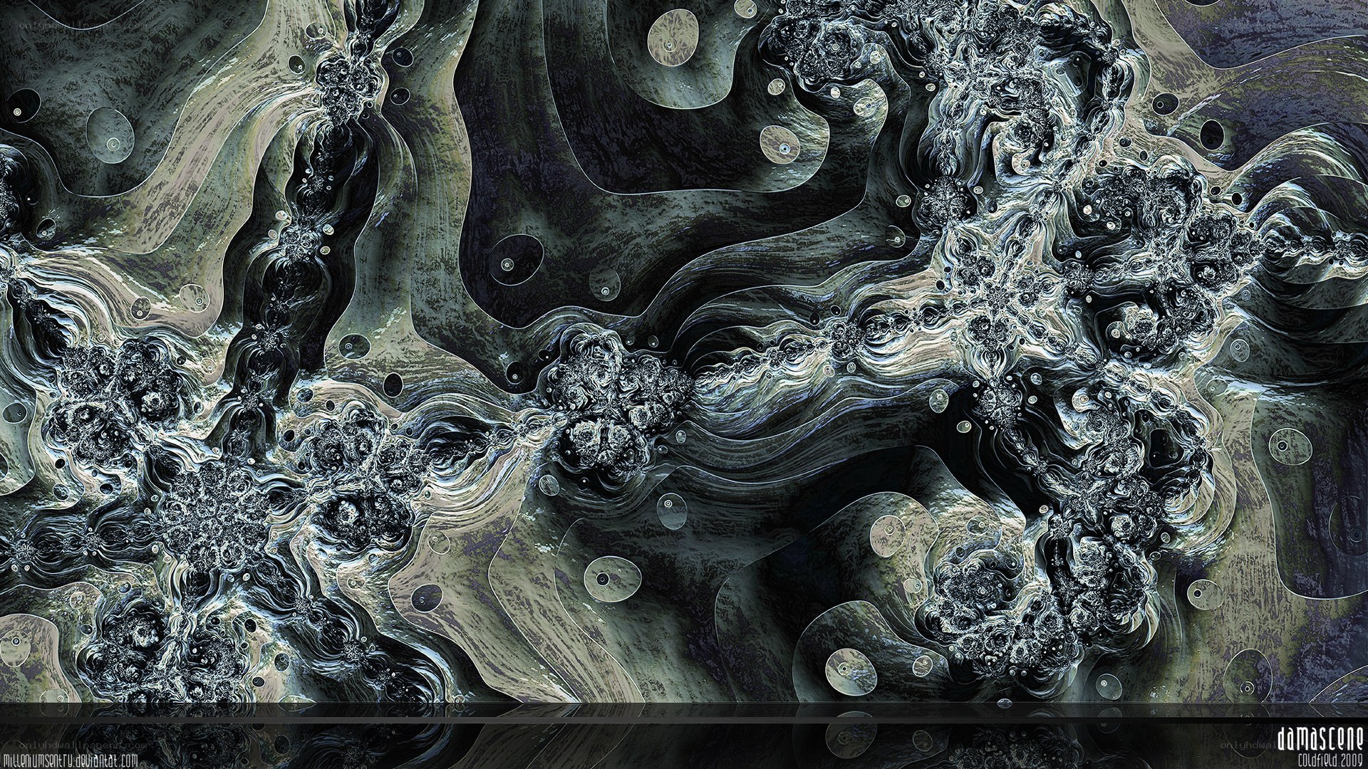 Abstract fractal artwork