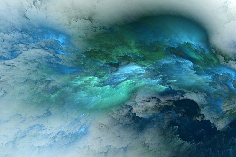 Abstract Fractal Clouds
