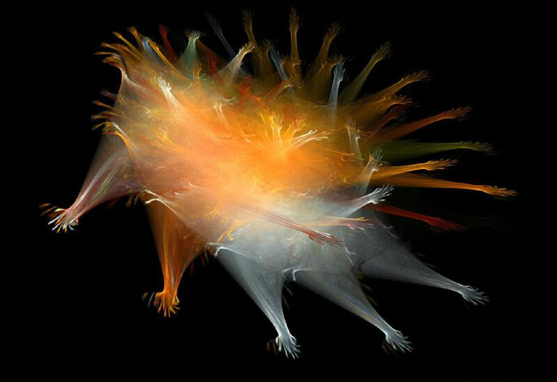 Abstract Fractal Creature