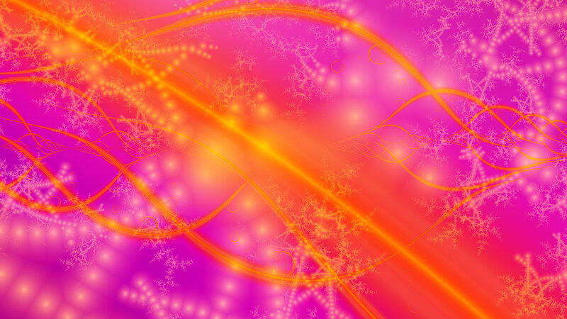 Abstract Fractal Design — Pink