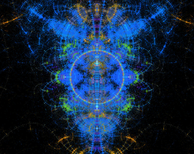 Abstract fractal digital art