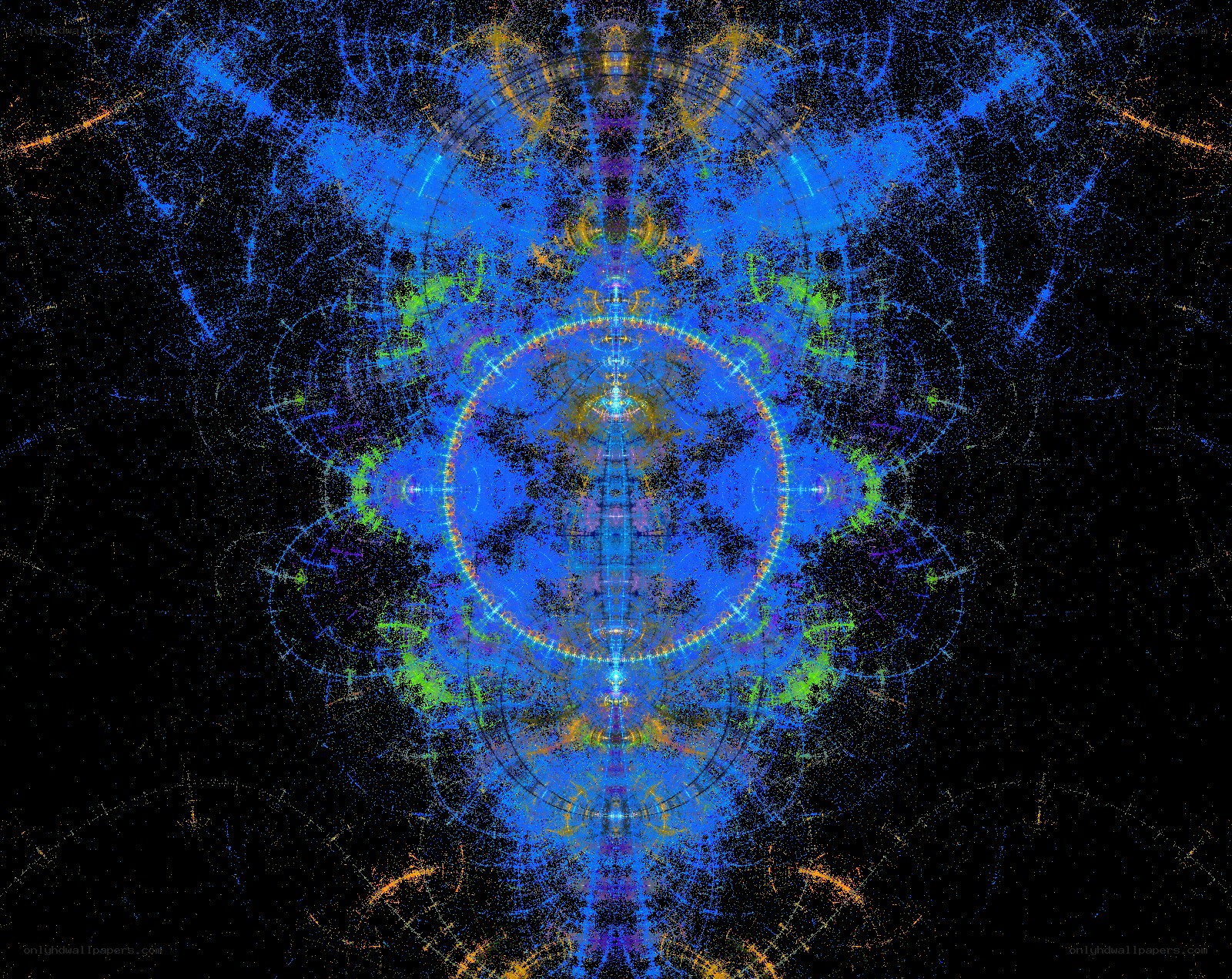 Abstract fractal digital art