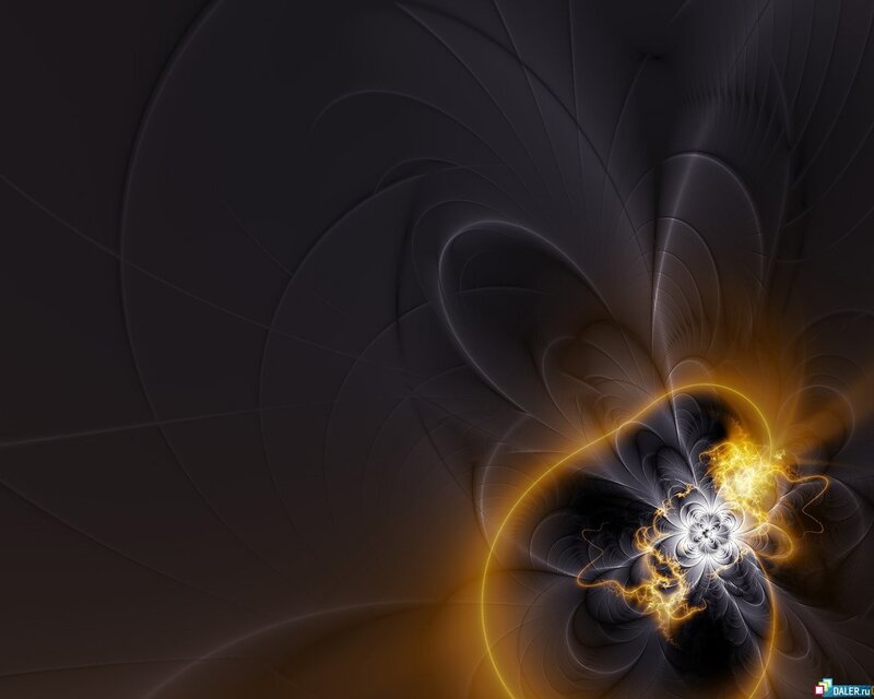 Abstract fractal energy burst