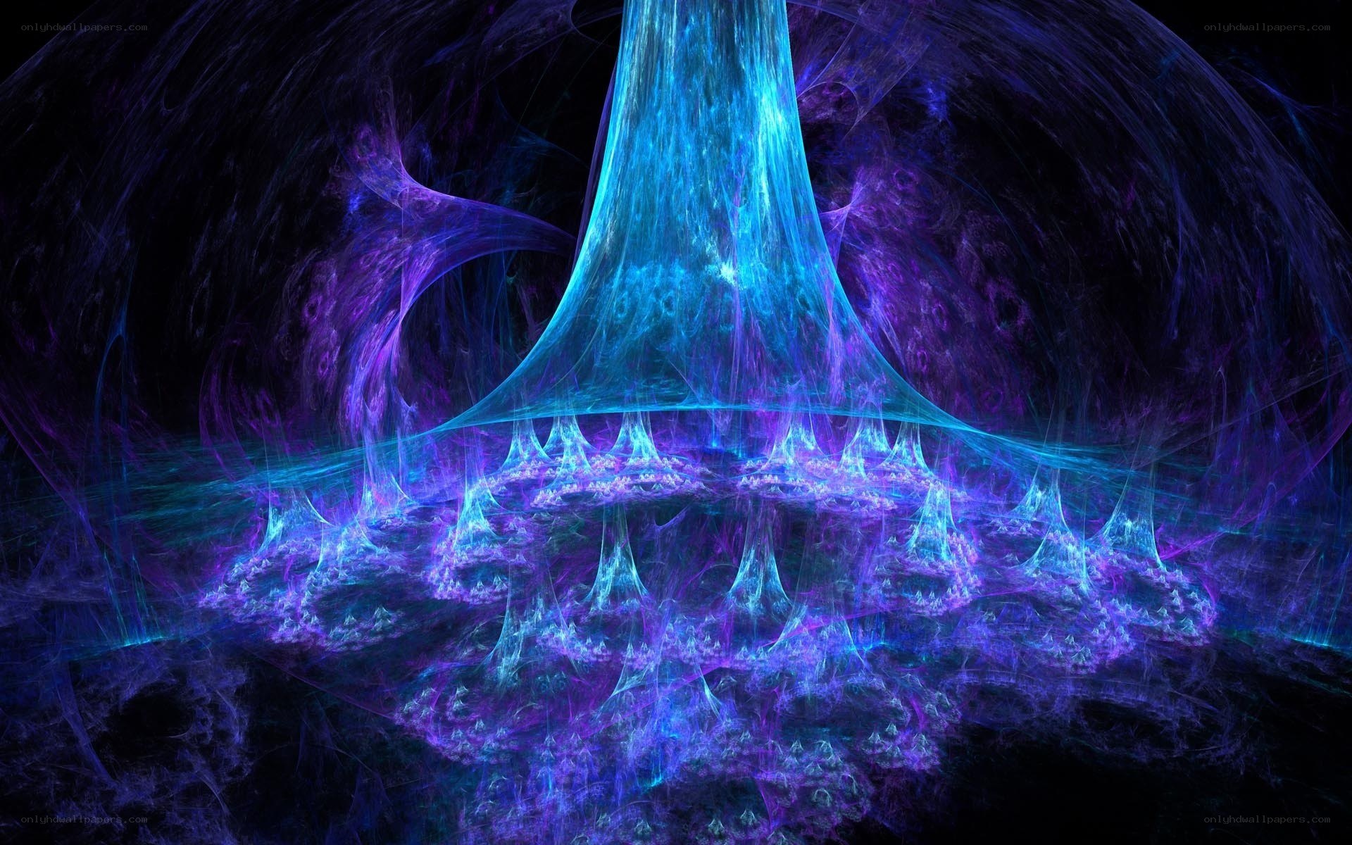 Abstract fractal energy formation