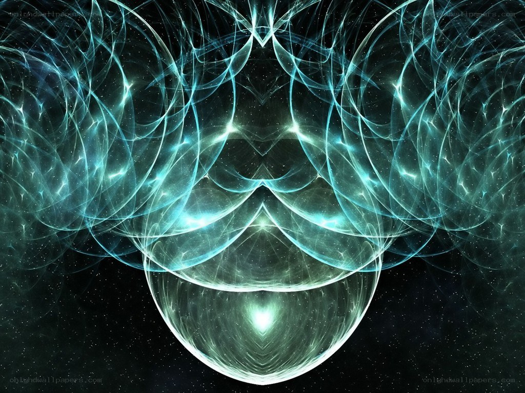 Abstract fractal energy patterns