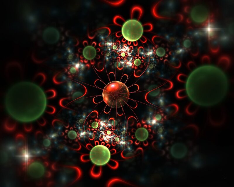 Abstract fractal energy spheres