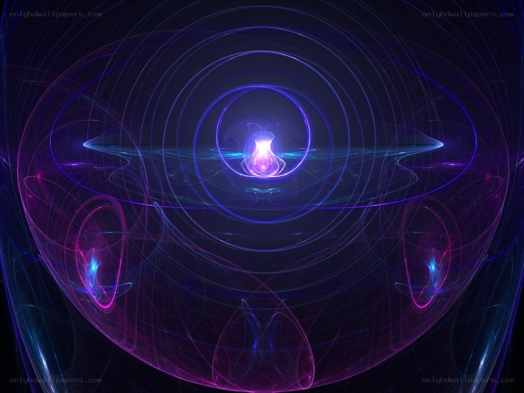 abstract fractal energy vortex