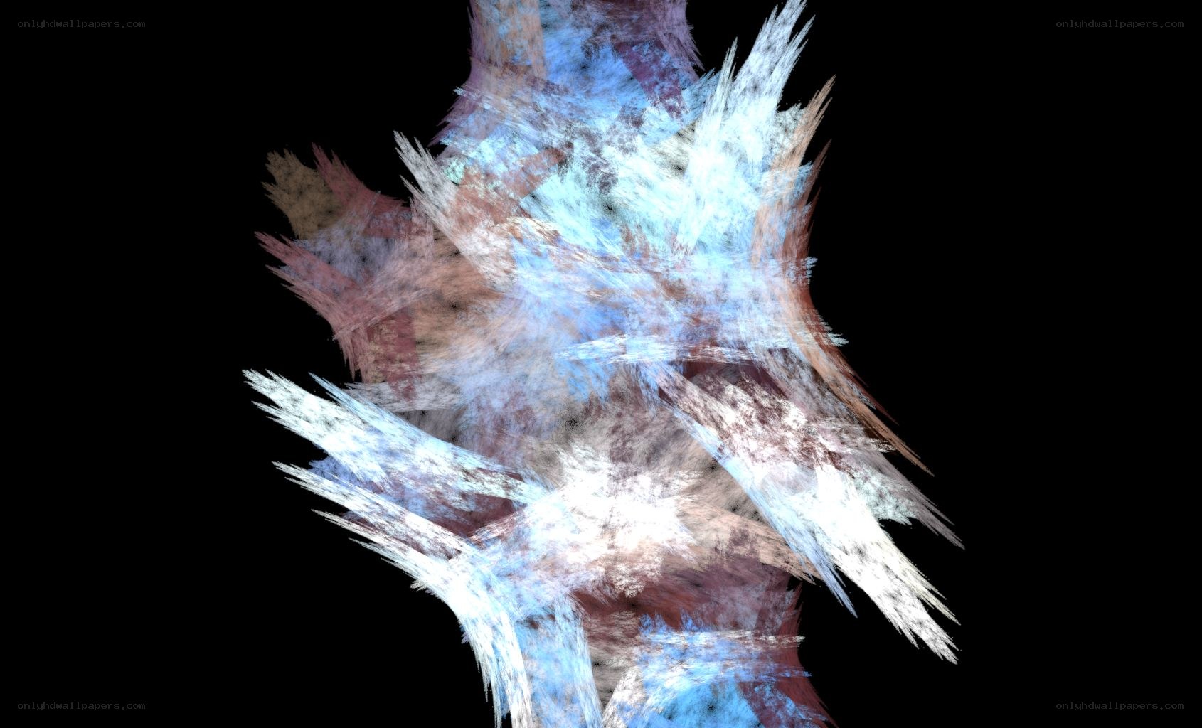 abstract fractal explosion