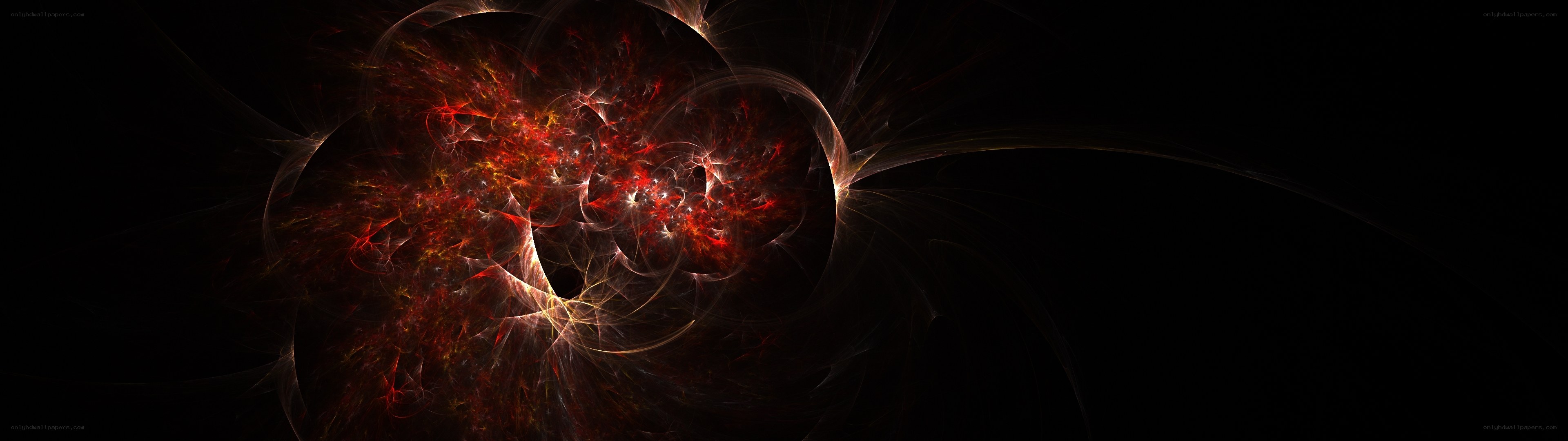 Abstract fractal explosion
