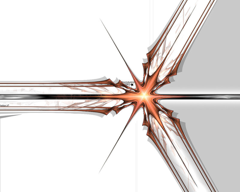 abstract fractal explosion