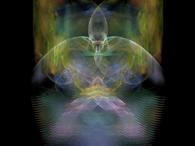 Abstract Fractal Figure