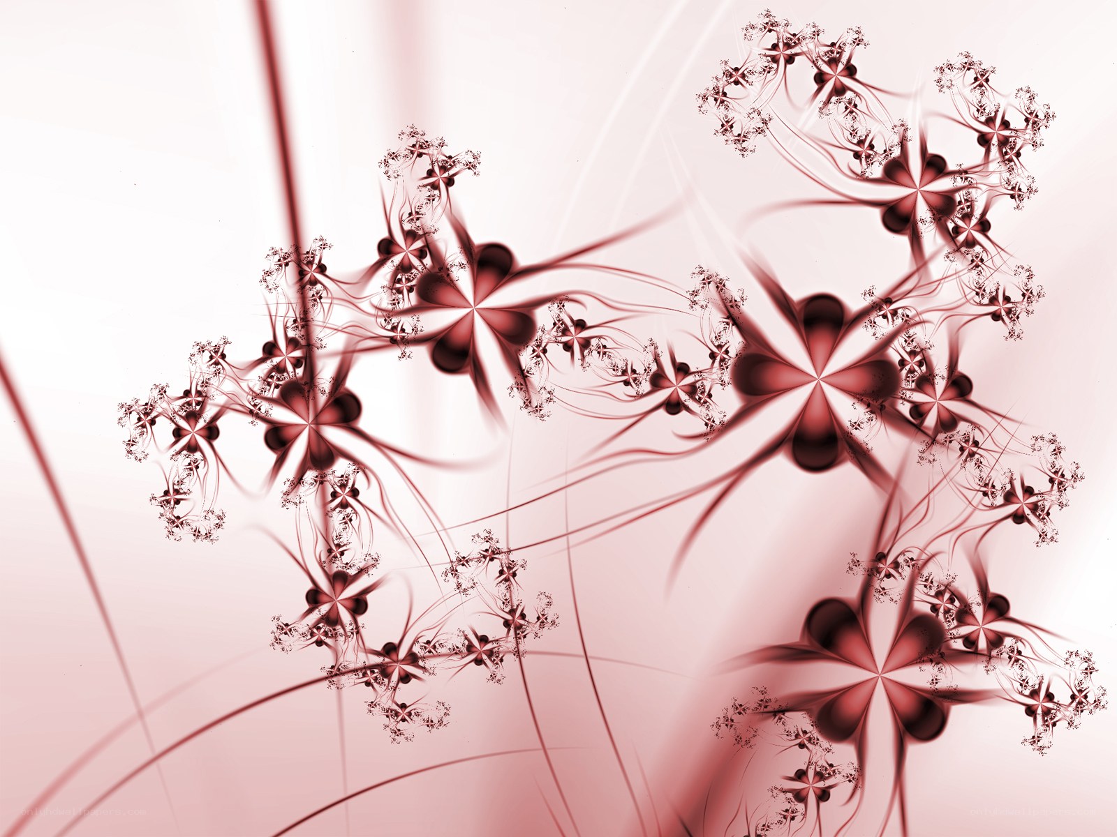 abstract fractal floral pattern