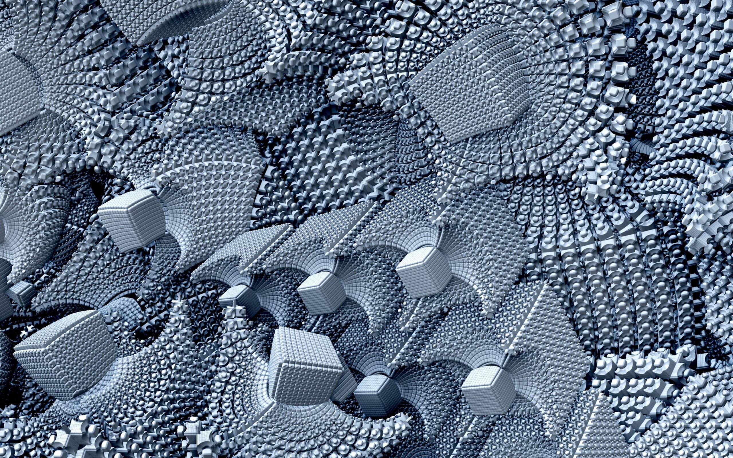 Abstract fractal geometric pattern
