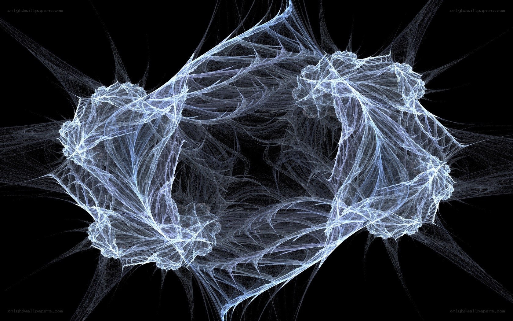 abstract fractal light design
