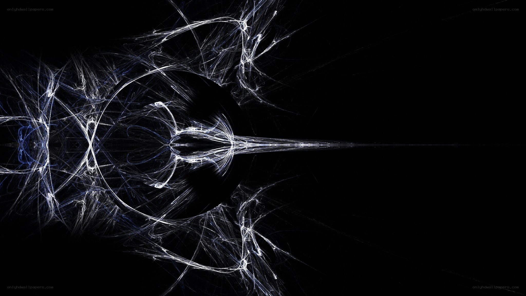 Abstract fractal light design