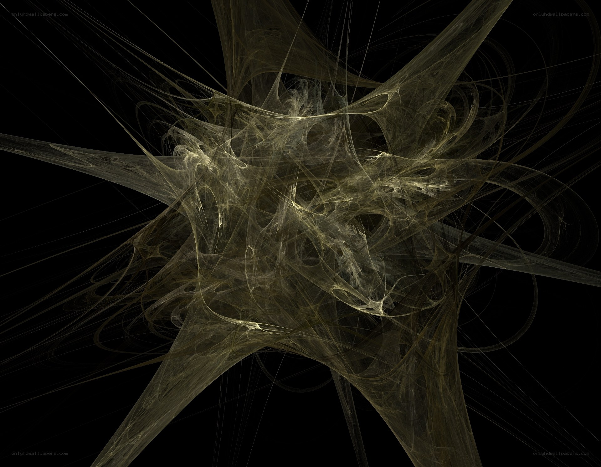 Abstract fractal light design