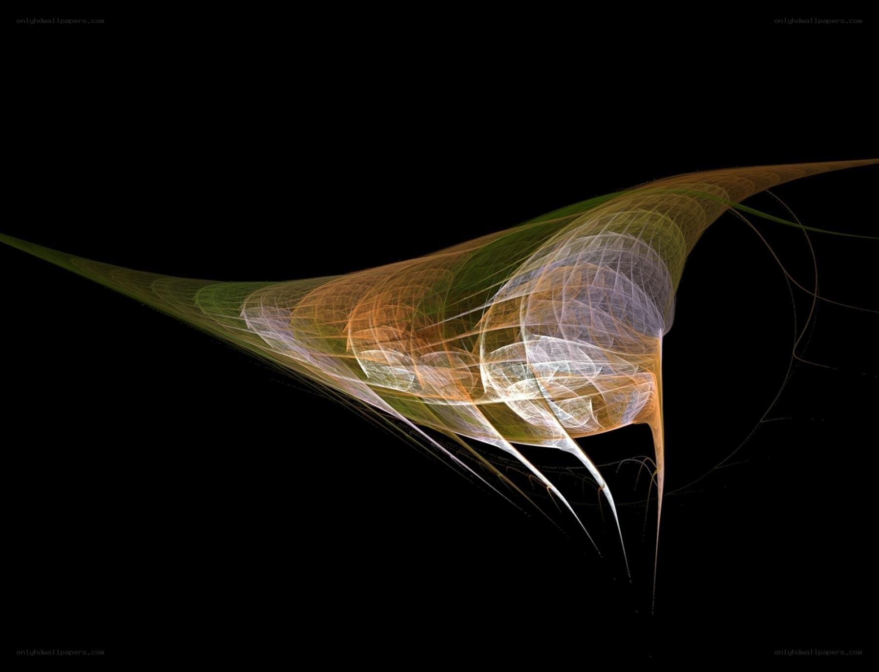 Abstract fractal light design