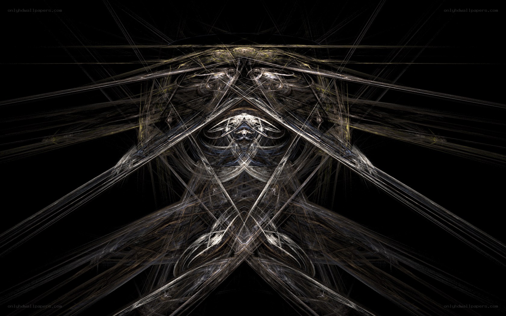 Abstract fractal light design