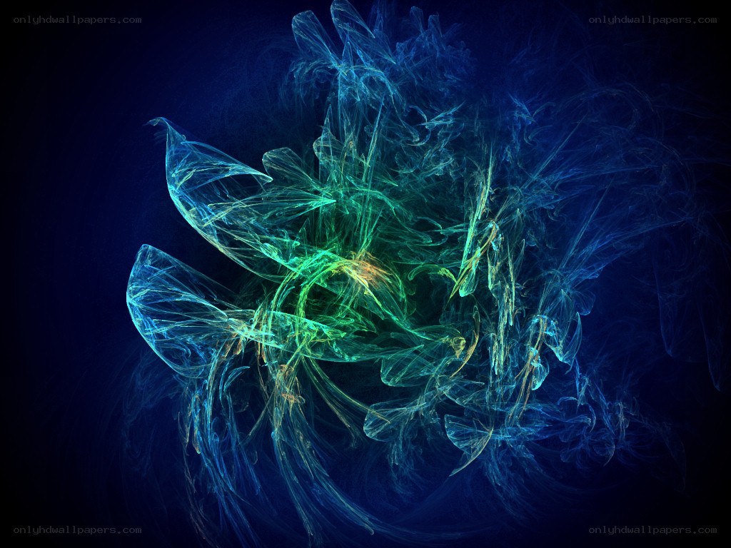 Abstract fractal light design