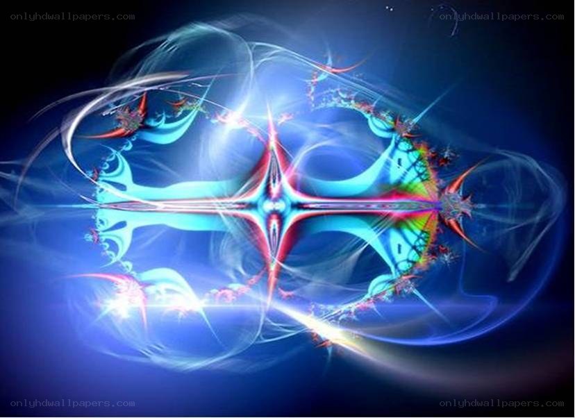 Abstract fractal light design