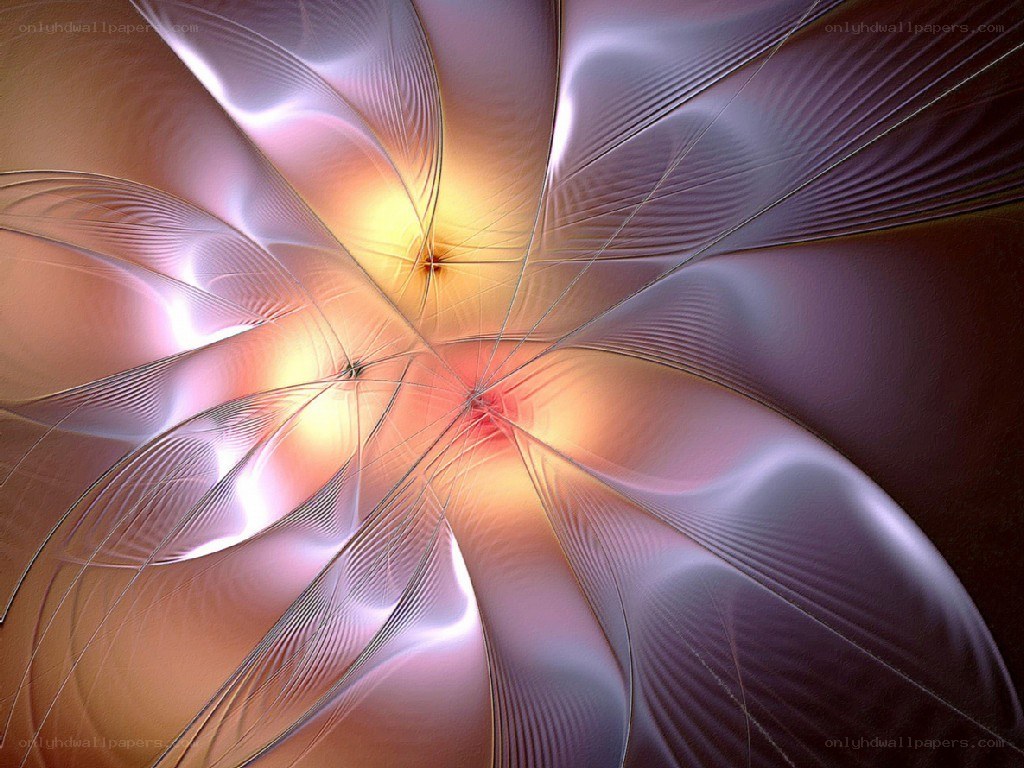Abstract fractal light design
