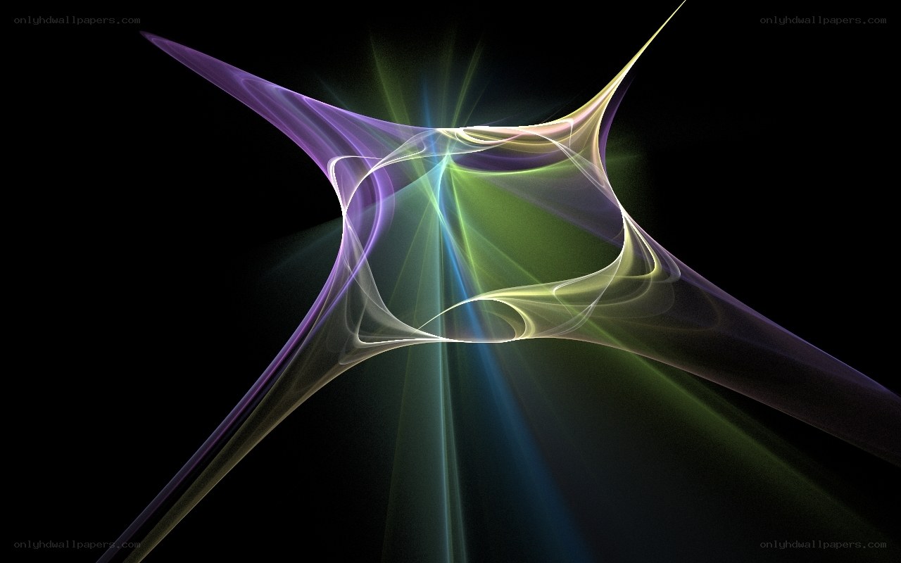 Abstract fractal light design