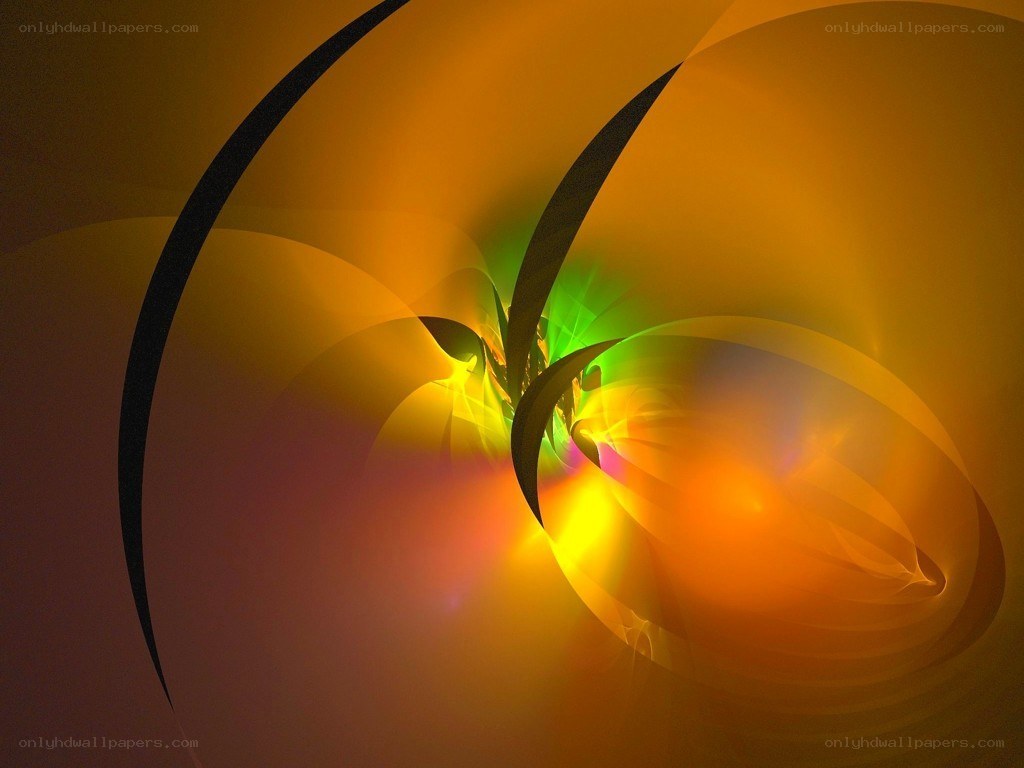 Abstract fractal light design
