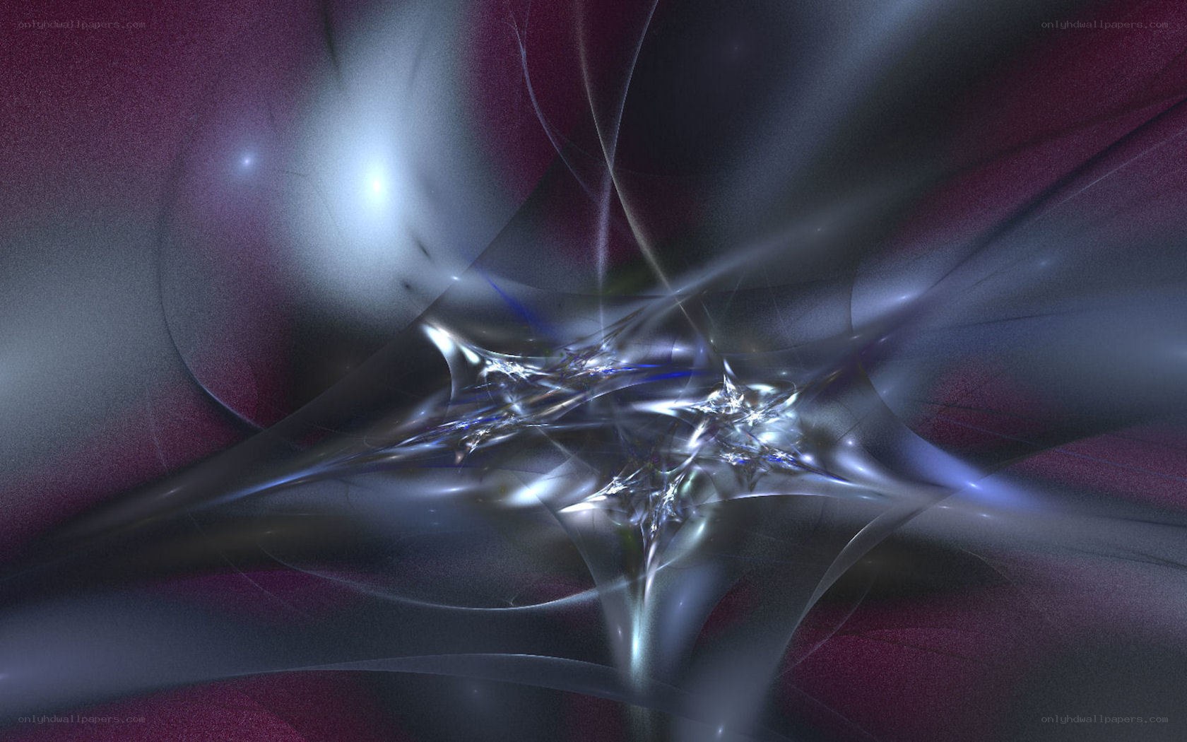 Abstract fractal light design
