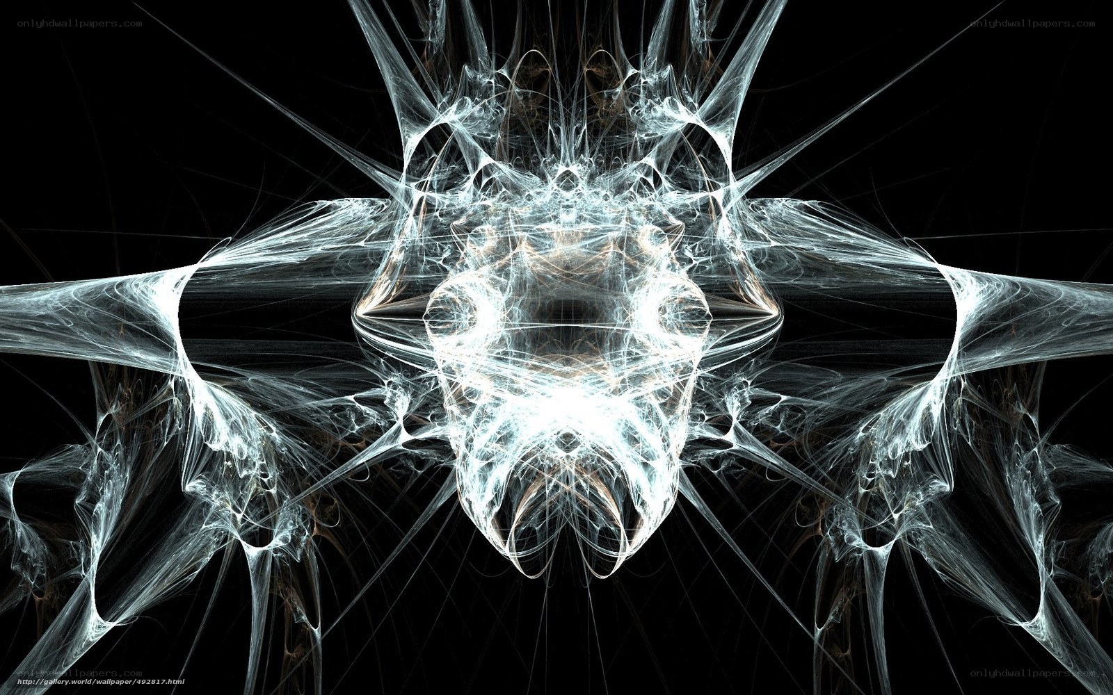 Abstract fractal light design
