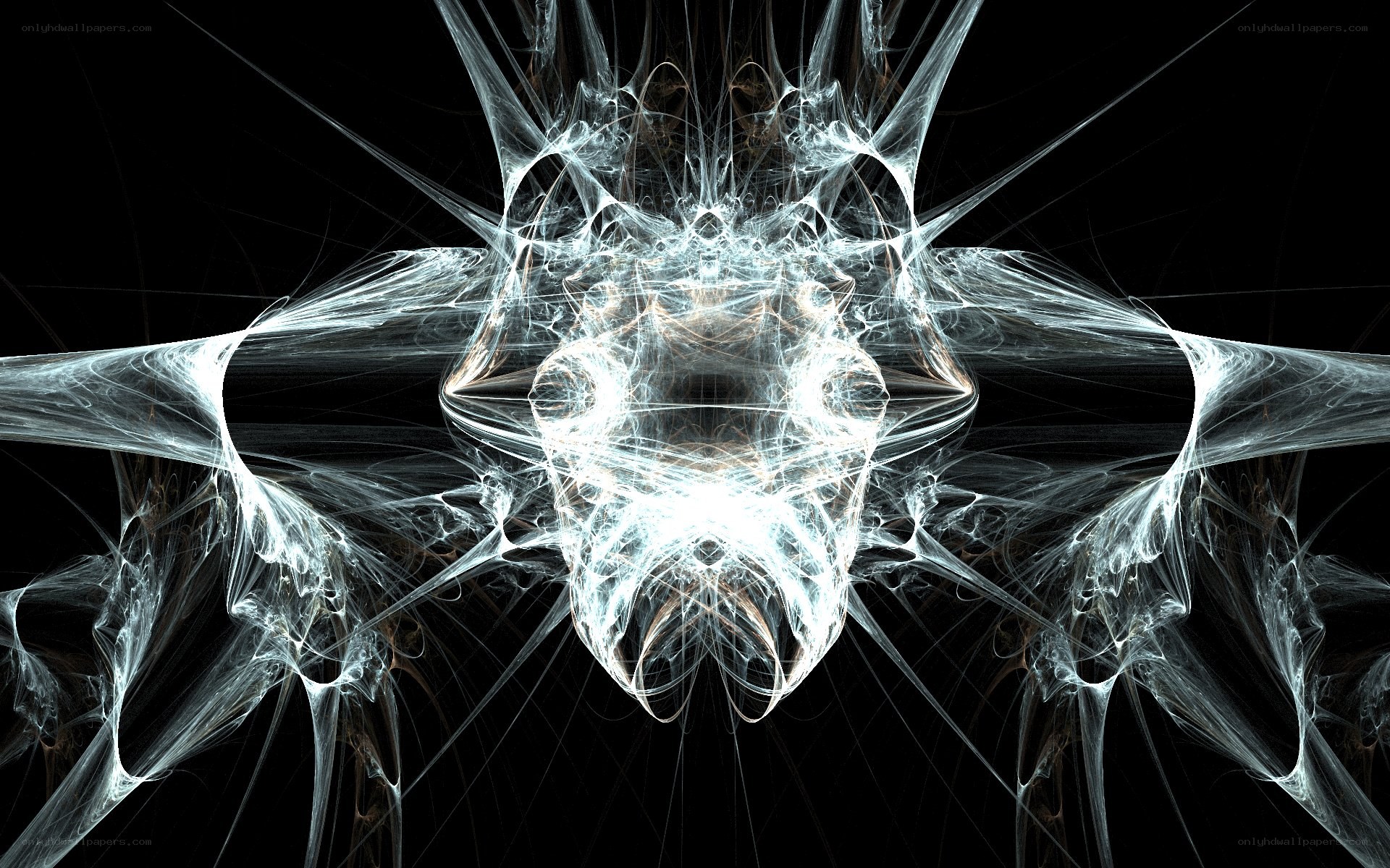 Abstract fractal light design