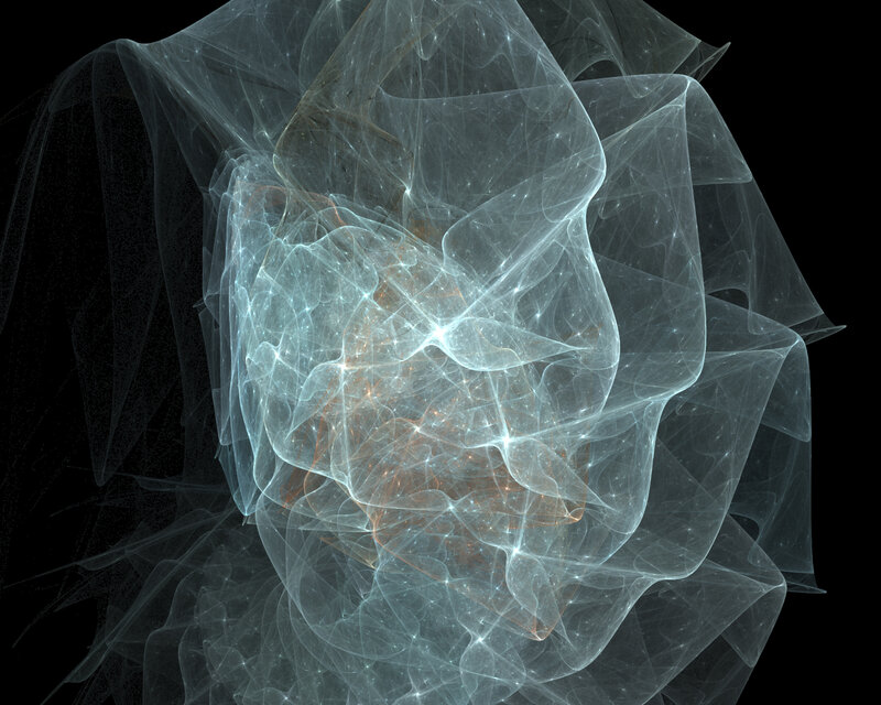 Abstract fractal light formation