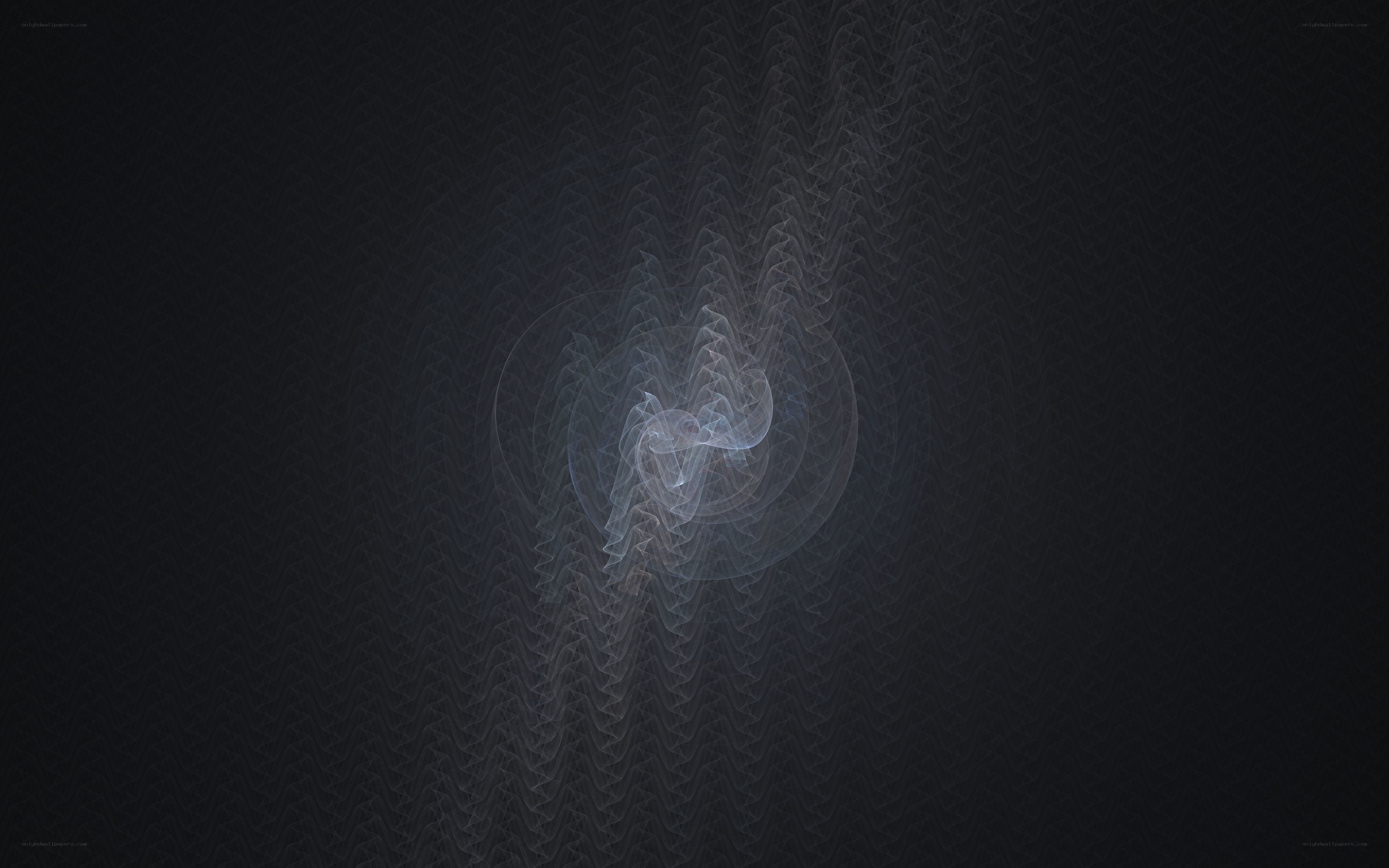Abstract fractal light pattern