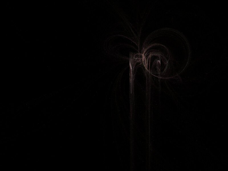 abstract fractal light pattern
