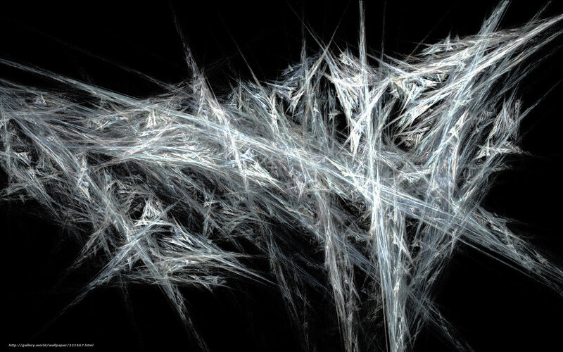 Abstract fractal light pattern