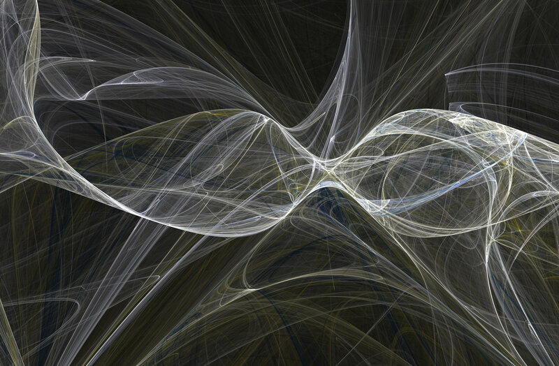 Abstract fractal light patterns