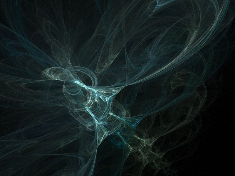 Abstract fractal light patterns