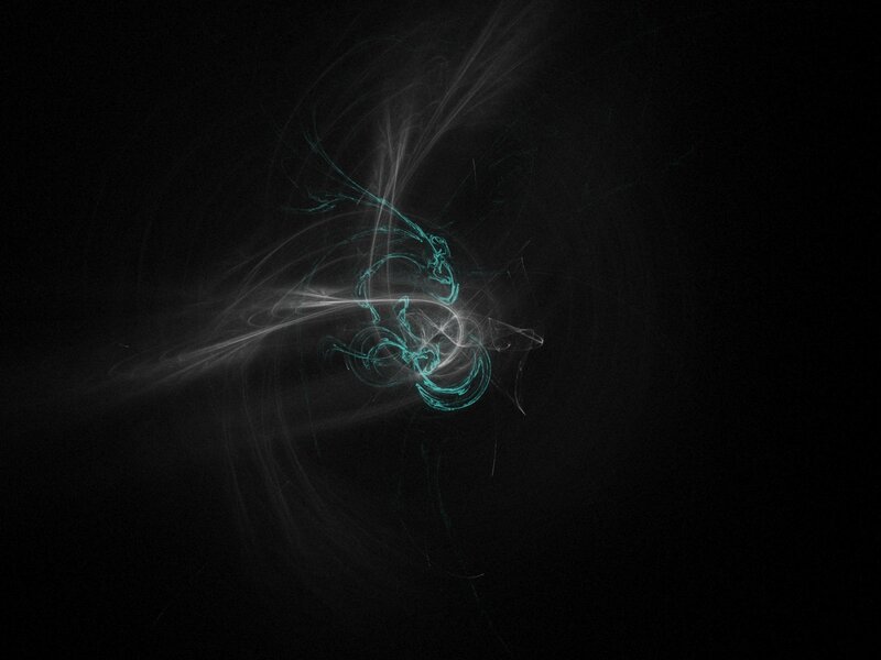 Abstract fractal light patterns
