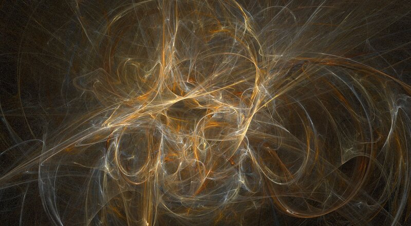 Abstract fractal light patterns