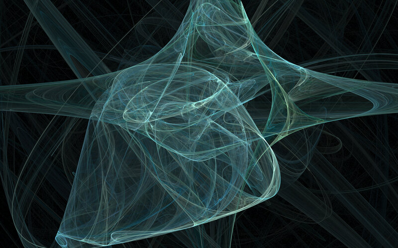 Abstract fractal light patterns
