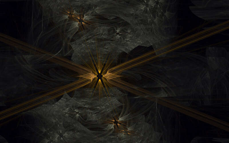 Abstract fractal light patterns